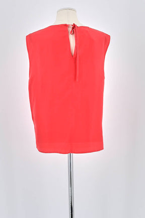 Top sans manche Pomandère  Rouge