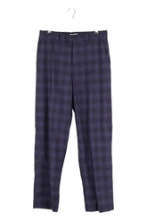 Pantalon droit Zadig & Voltaire Bleu en Synthétique, taille S - Seconde Main