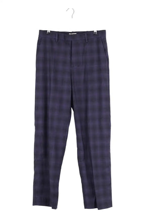 Pantalon droit Zadig & Voltaire Bleu en Synthétique, taille S - Seconde Main