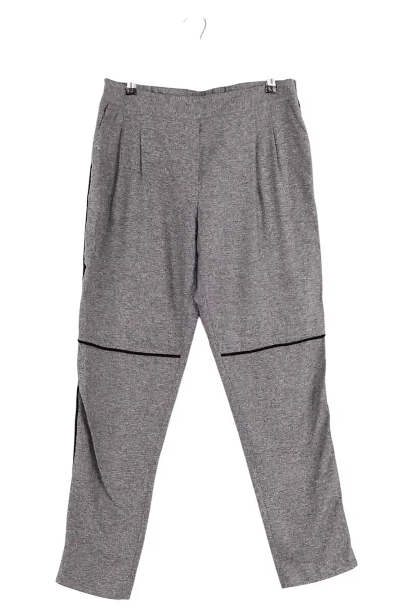 Pantalon droit Max & Moi Gris en Laine, taille L - Seconde Main