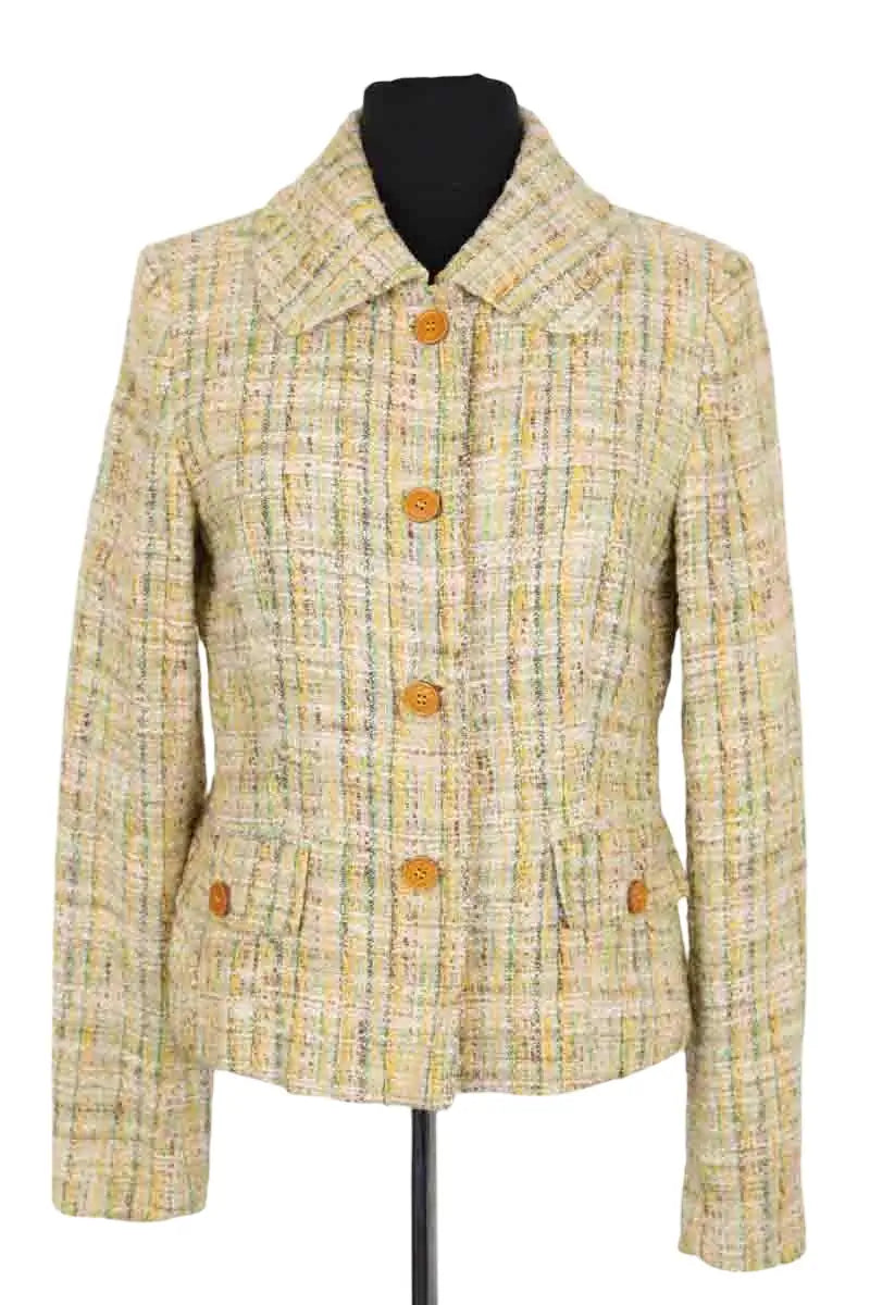 Veste Dolce & Gabbana Jaune en Coton, taille L - Seconde Main
