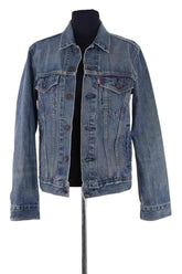 Veste Levi's Bleu en Coton, taille XS - Seconde Main
