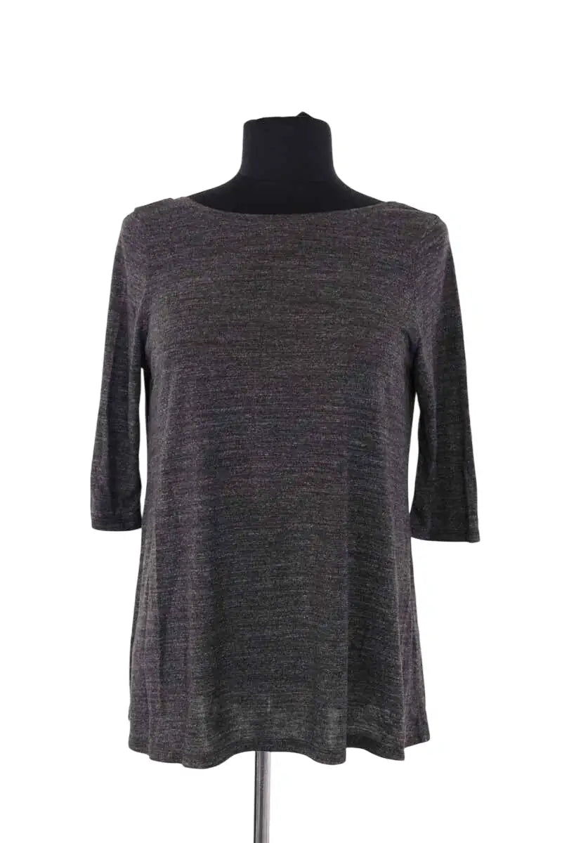 Top Claudie Pierlot Gris en Viscose, taille XXS - Seconde Main