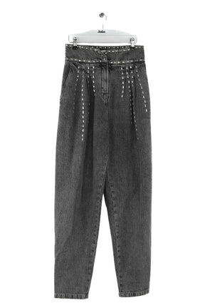 Jean droit Alberta Ferretti  Gris