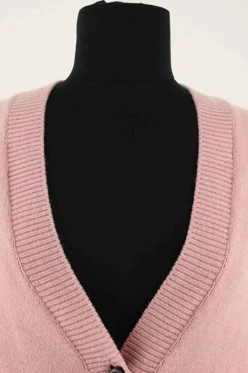 Cardigan Maje Rose en Laine
