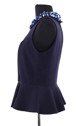 Blouse Manoush Bleu en Synthétique