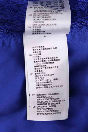 Robe Sandro Bleu en Coton
