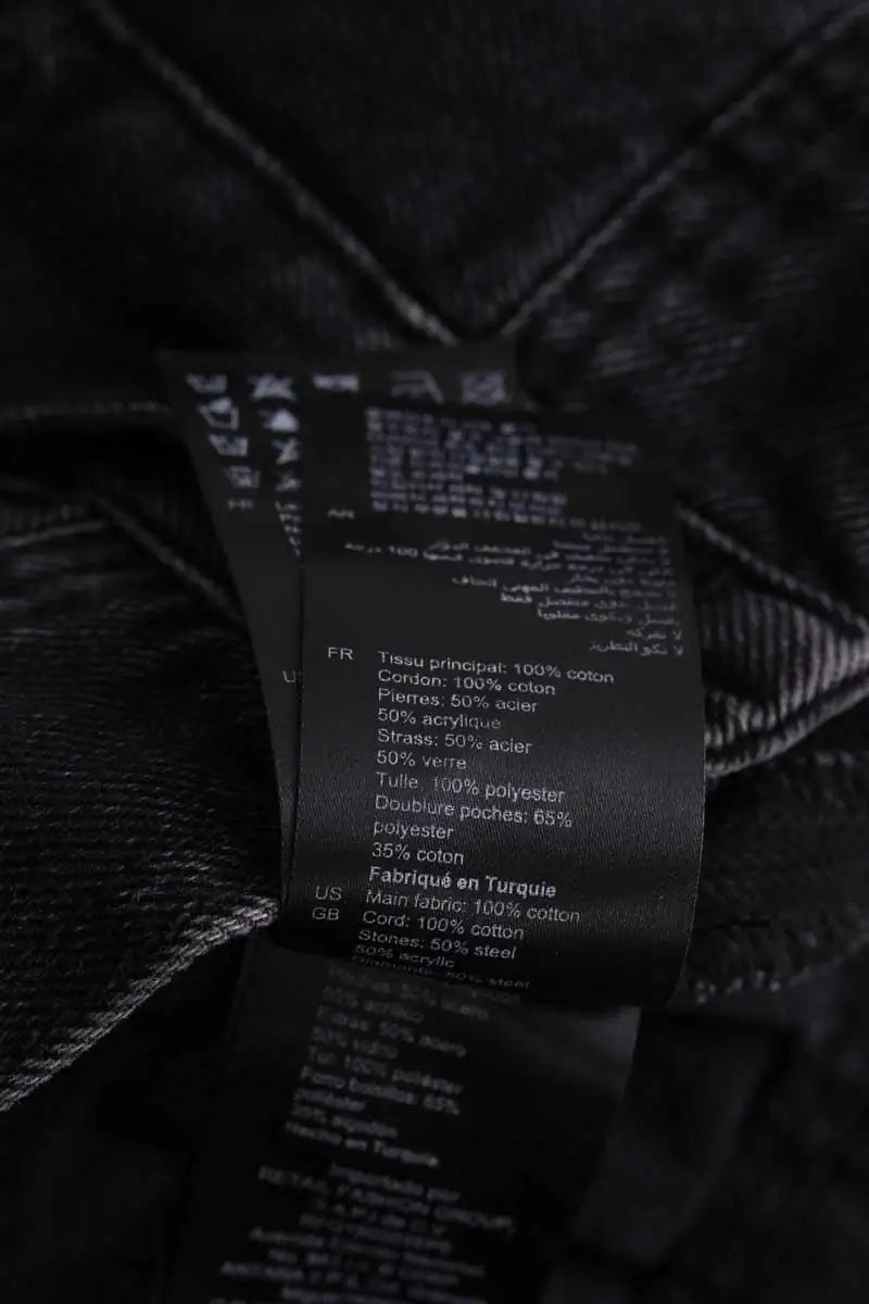 Veste Sandro Noir en Coton