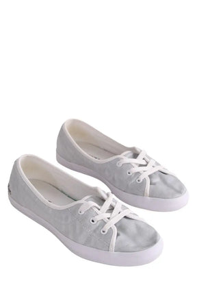 Ballerines Lacoste Gris en Tissu