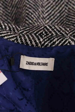 Manteau Zadig & Voltaire Noir en Synthétique