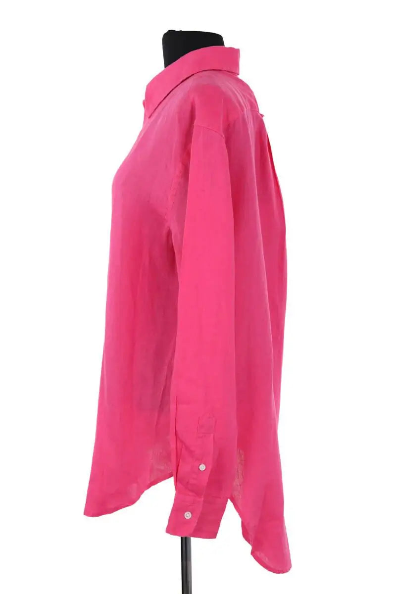 Chemise Ralph Lauren Rose en Lin