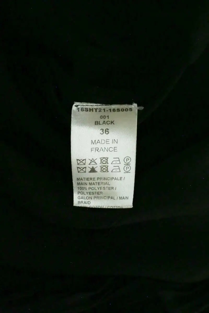 Blouse Chloé Noir en Synthétique