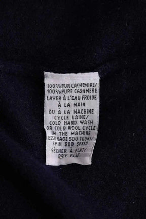 Robe Eric Bompard Marine en Cachemire