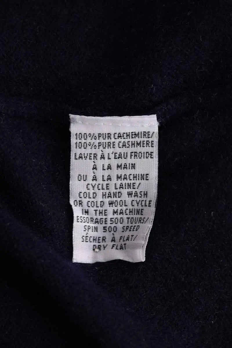 Robe Eric Bompard Marine en Cachemire