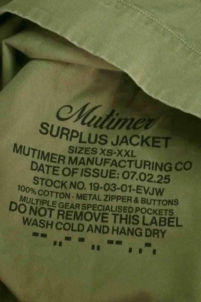 Veste Mutimer Other Brand Kaki en Coton