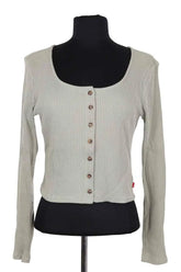 Top Levi's Vert en Coton, taille M - Seconde Main
