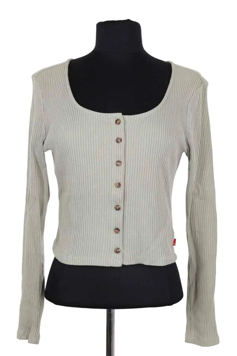 Top Levi's Vert en Coton, taille M - Seconde Main