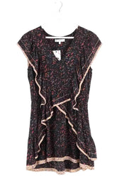 Robe Iro Noir en Soie, taille M - Seconde Main