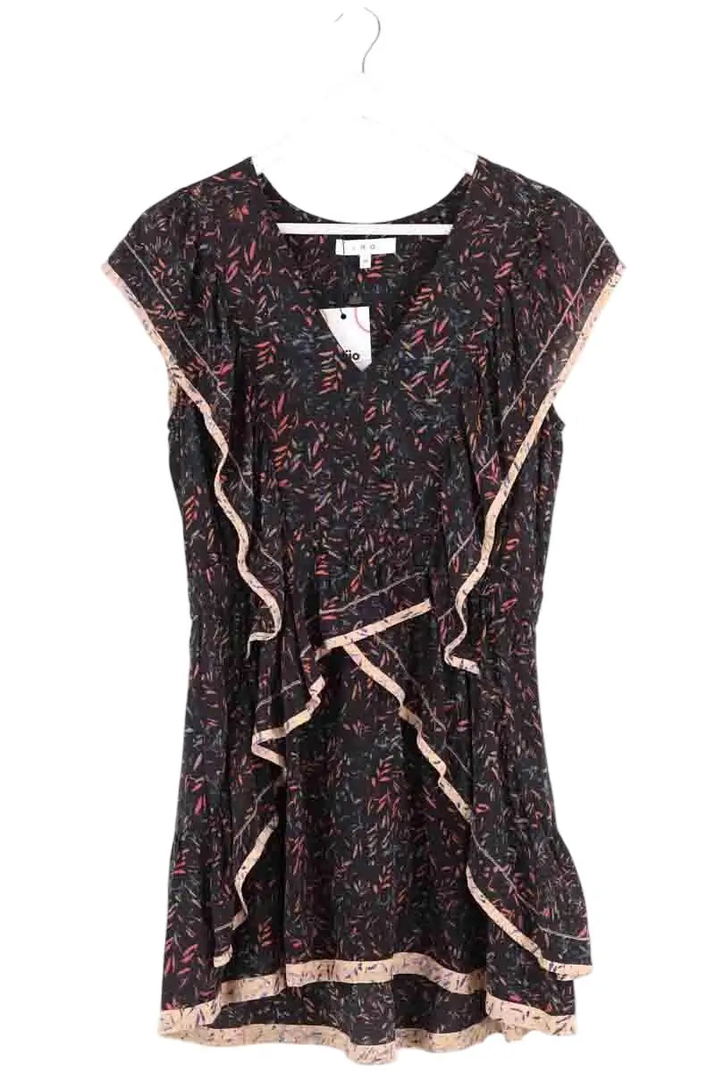 Robe Iro Noir en Soie, taille M - Seconde Main