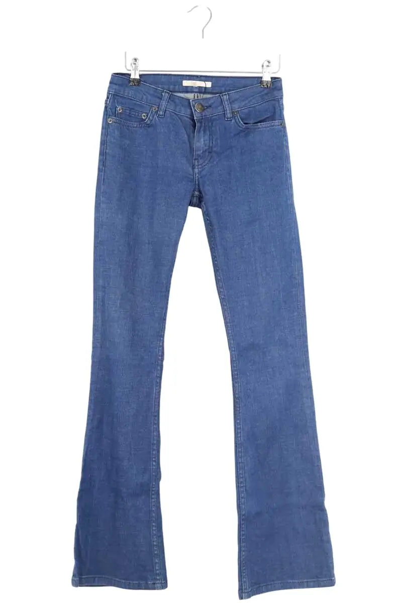 Jean slim Maje Bleu en Coton, taille S - Seconde Main
