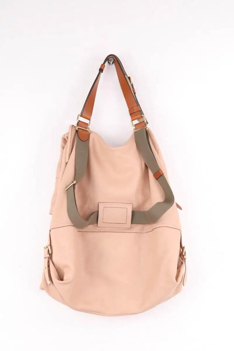 Sac à dos Maison Martin Margiela Rose en Cuir