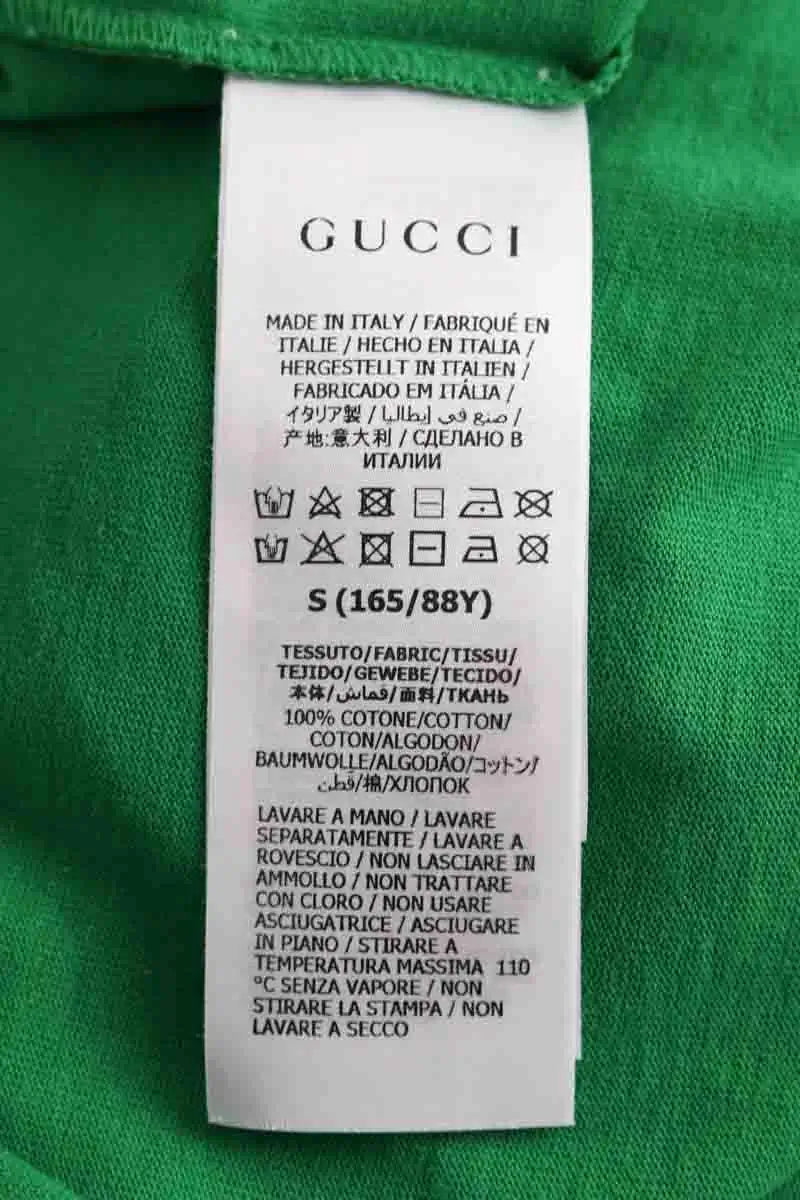 Robe Gucci Vert en Coton