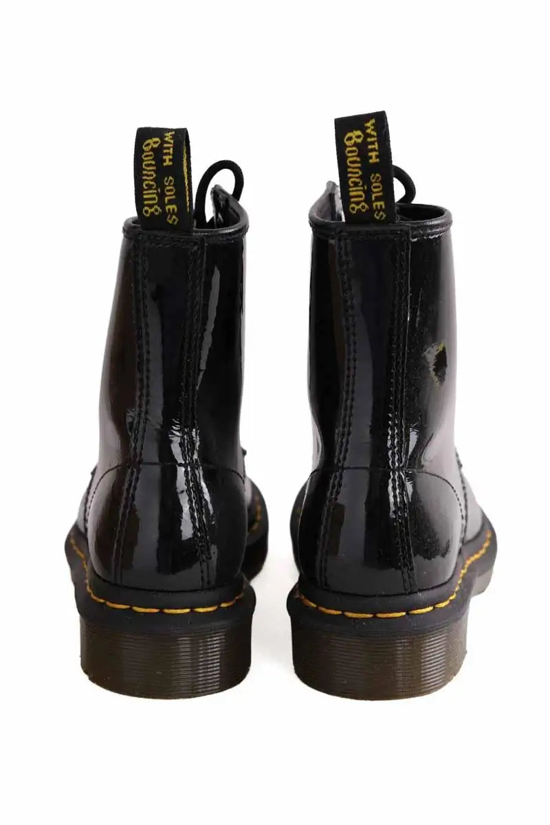 Boots à lacets Dr. Martens Noir en Cuir