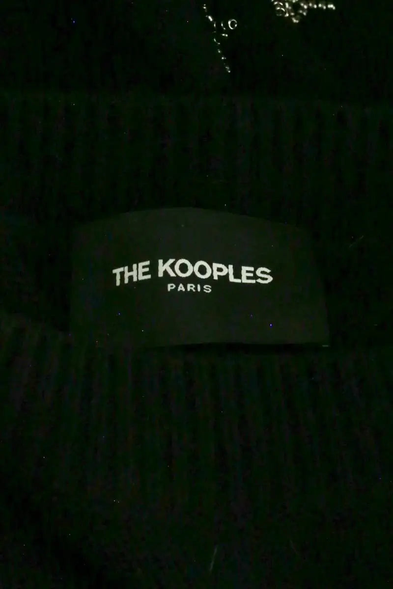 Pull The Kooples Noir en Laine