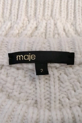 Pull Maje  Blanc