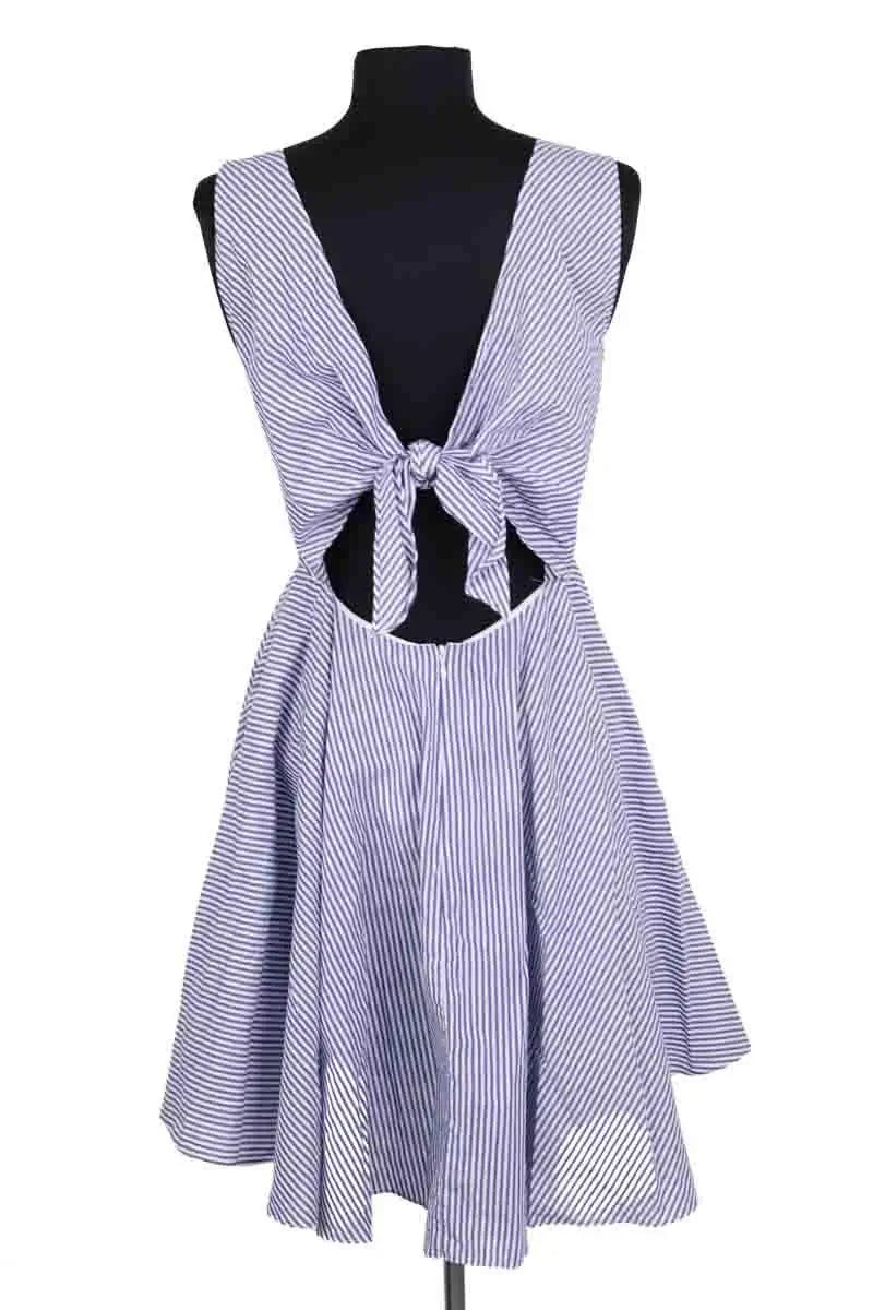 Robe Sandro Bleu en Coton