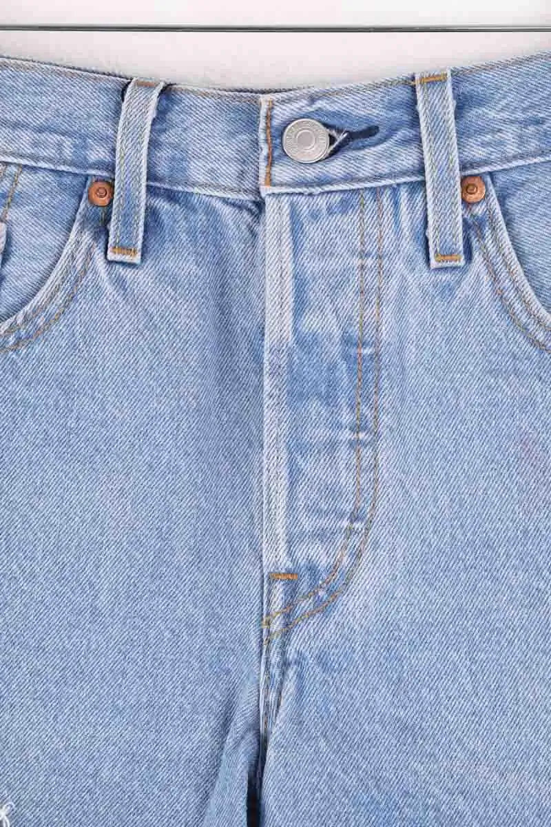 Mini short Levi's Bleu en Coton