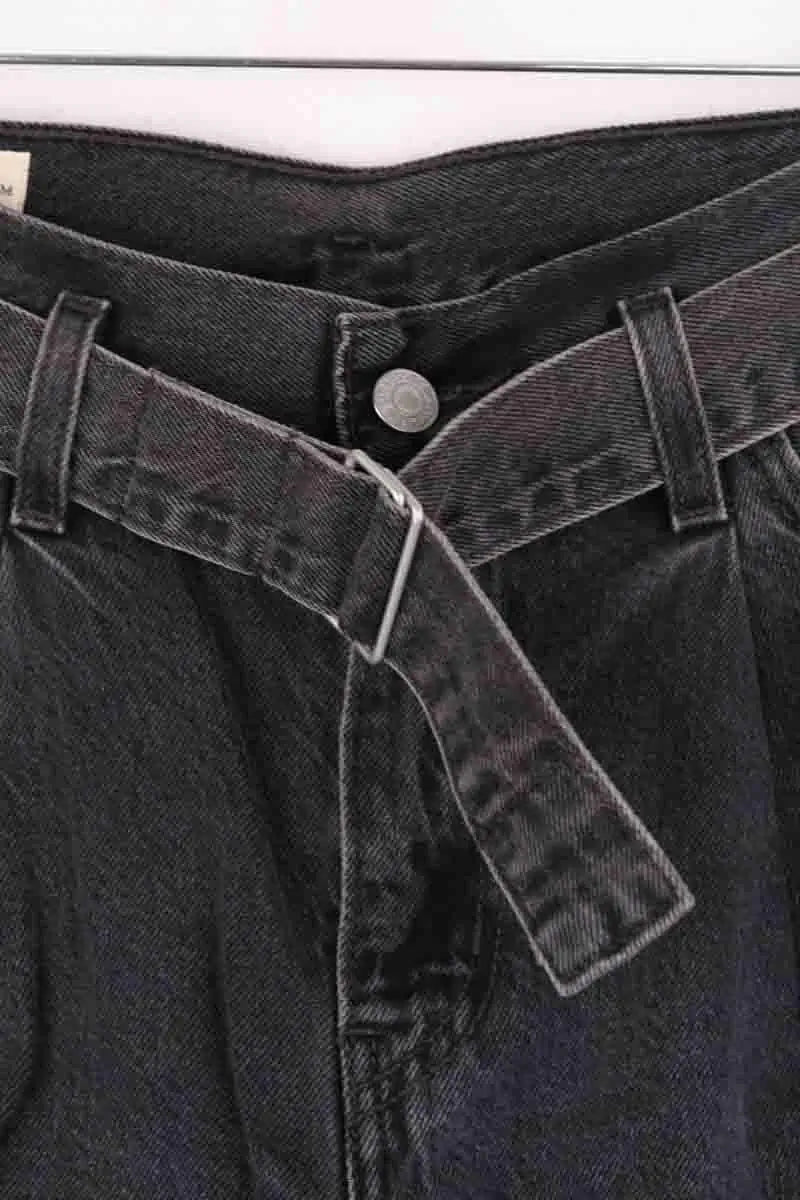 Bermuda Levi's Noir en Coton