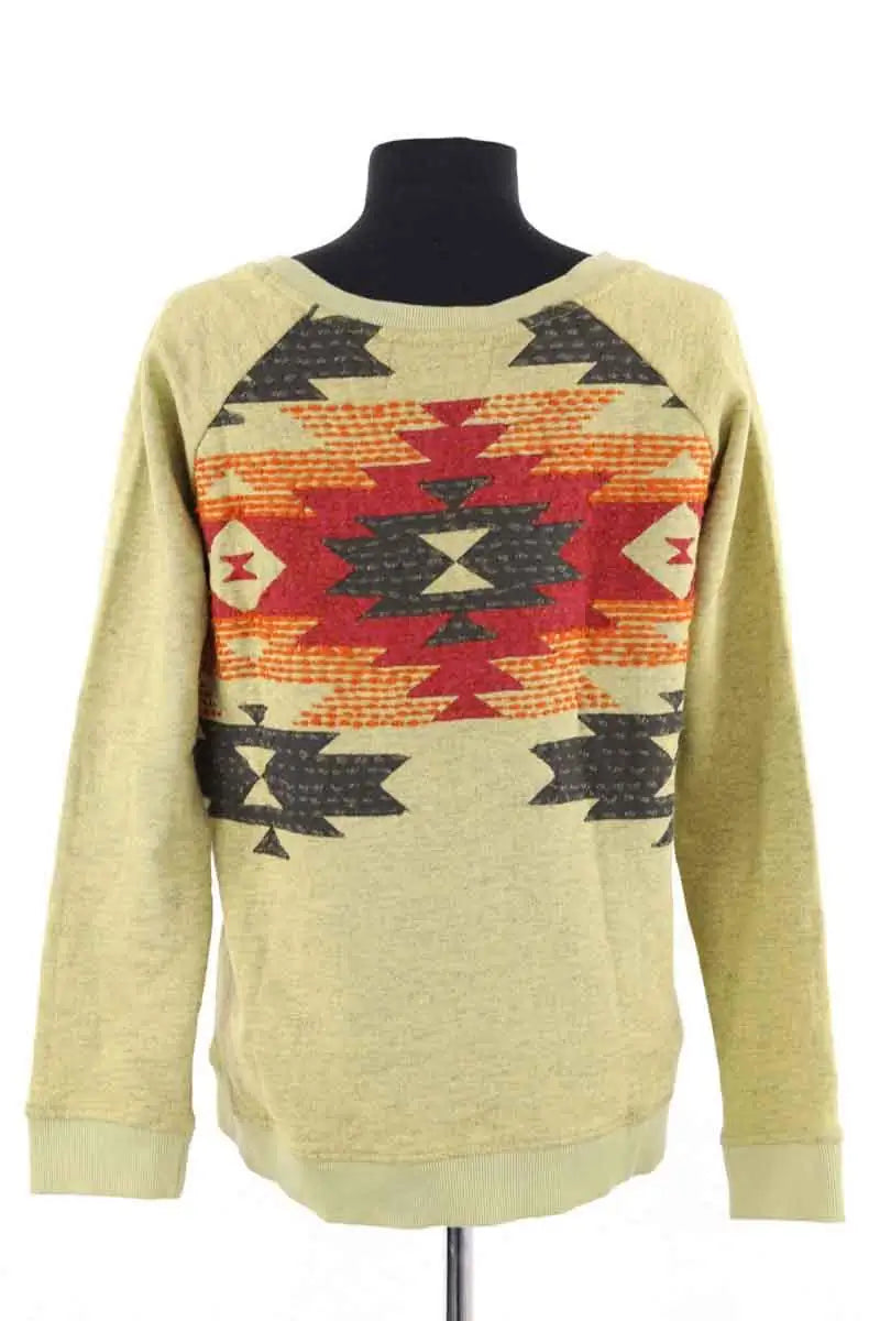 Sweatshirt Leon & Harper Vert en Coton