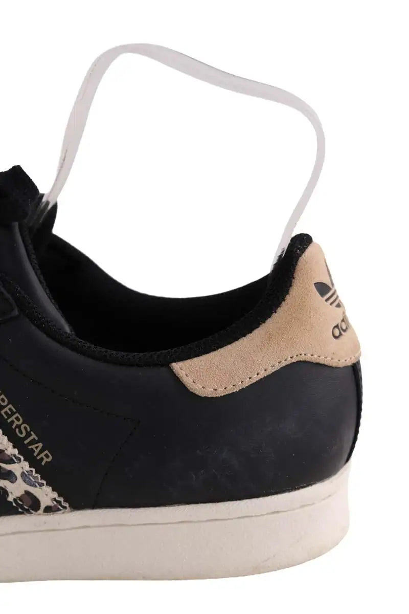 Baskets Adidas Noir en Cuir