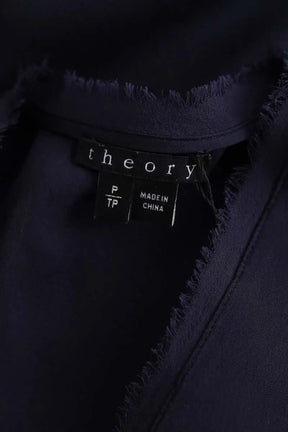 Blouse Theory Bleu en Soie