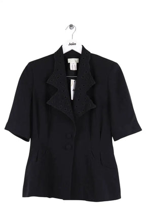 Blazer Emmanuelle Khanh Noir en Synthétique, taille L - Seconde Main