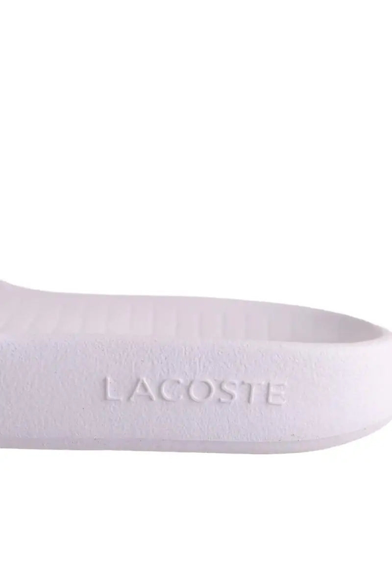 Sandales Lacoste Blanc en Tissu
