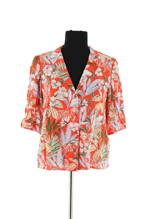 Chemise Maje Rouge en Viscose, taille S - Seconde Main