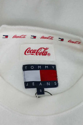 Sweatshirt Tommy Hilfiger Beige en Coton