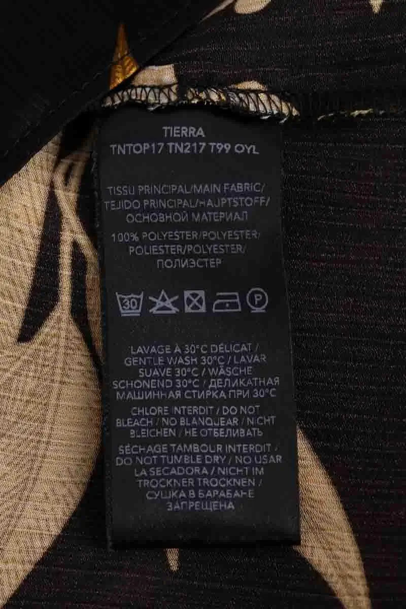 Blouse Tara Jarmon Noir en Synthétique