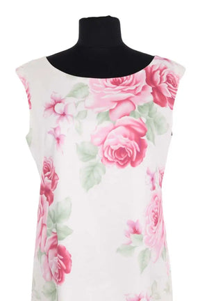 Robe Agnès B. Blanc en Coton