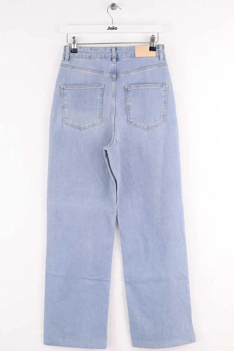 Jean droit Tara Jarmon Bleu en Coton