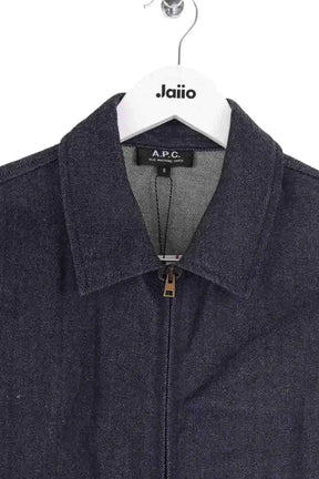 Veste APC Bleu en Coton