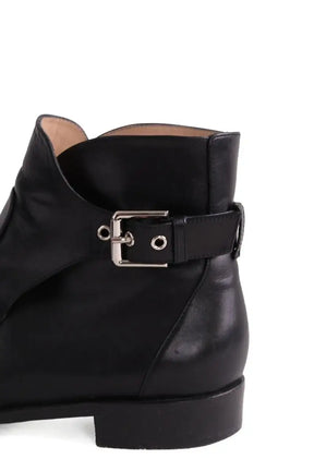 Boots à boucles Gianvito Rossi Noir en Cuir