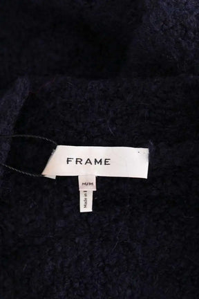 Cardigan Frame Marine en Synthétique