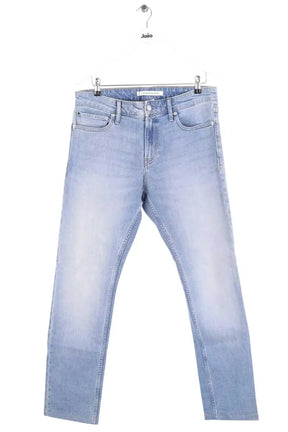 Jean slim Calvin Klein Bleu en Coton, taille M - Seconde Main