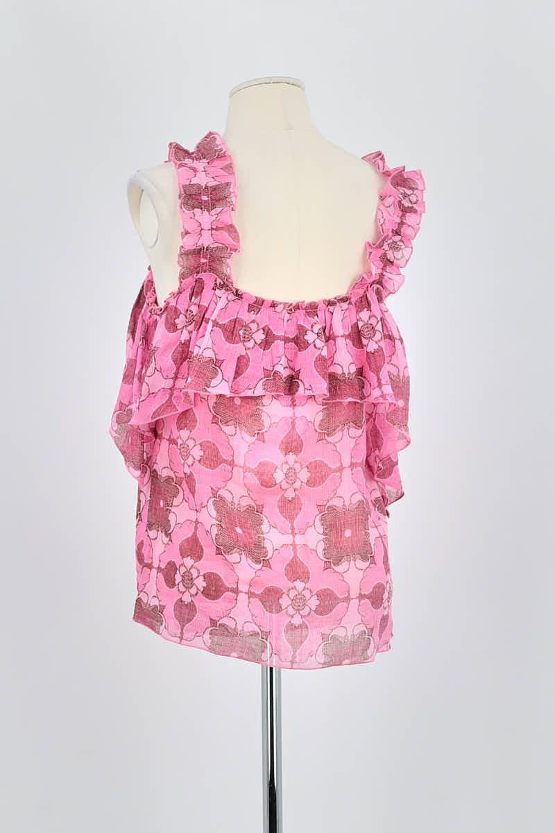 Top sans manche Antik Batik  Rose