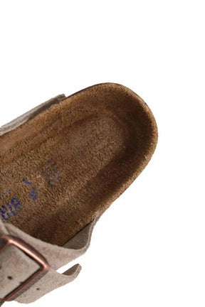Mules Birkenstock Beige en Daim
