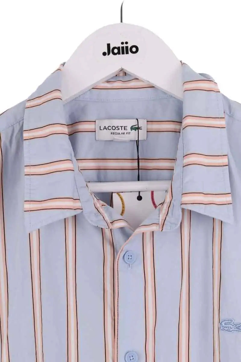 Chemise Lacoste Bleu en Coton