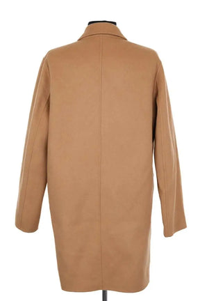 Manteau Maje Marron en Laine
